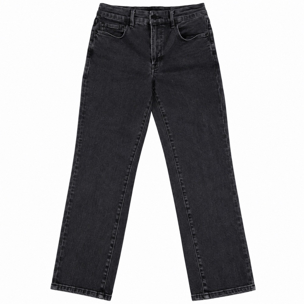 good american good legs straight jeans black 10/30